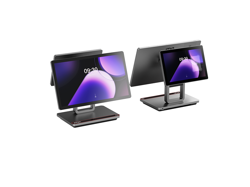 Swan 3 NFC, 15,6" pekskärm, Android 15, 4 GB/64 GB, Wifi, BT, LAN, 10,1" Touch CFD med NFC-4