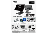 FEC Panel PC 15" (4:3) PCAP, i3, 8GB RAM,128GB SSD, DH stand, Windows 11 IoT-4