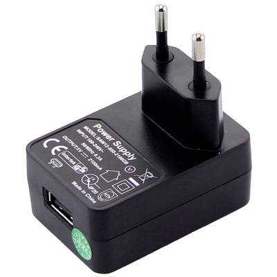 Zebra strömadapter USB-A, 100–240V, 2,5A, 5V, EU-1