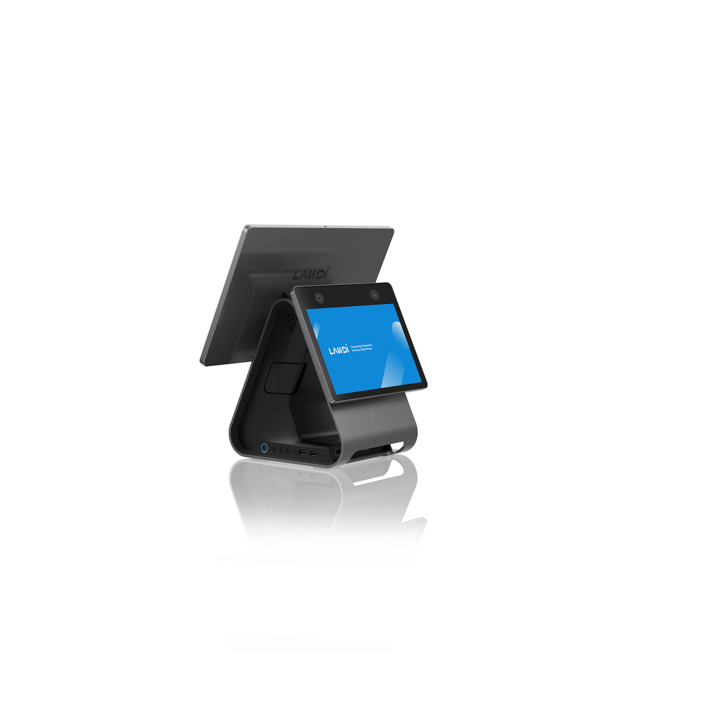Landi C20Pro GMS, 15,6" pekskärm, Android 13, 8GB/128GB, Wifi, BT, LAN, 80mm Printer-5