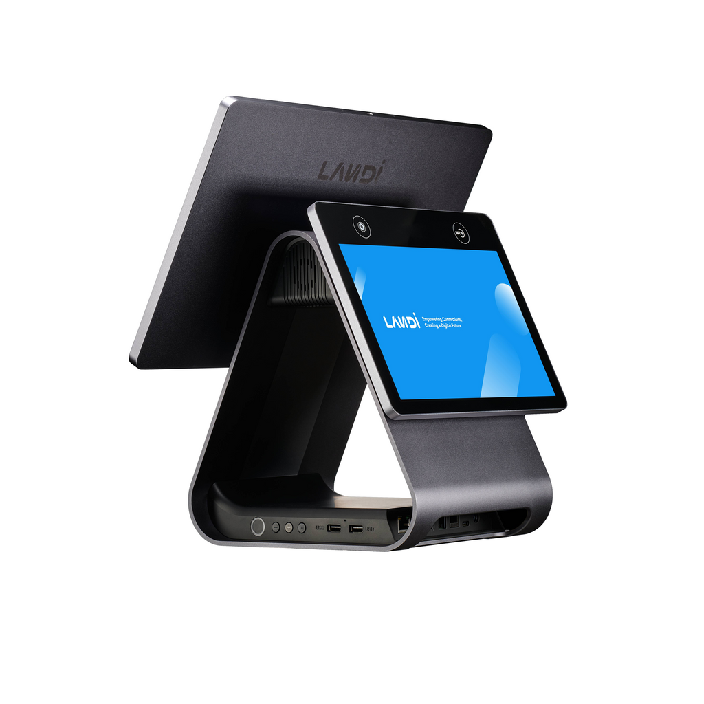 Landi C20ProSE GMS, 15,6" pekskärm, Android 13, 4GB/64GB, Wifi, BT, LAN, 10,1" Touch CFD med NCF-3