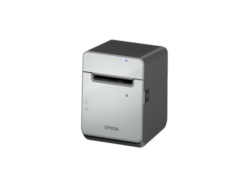 Epson L100 Etikettskrivare utan liner, direkt termisk, svart, USB, RS232, ETH inkl. nätadapter-1