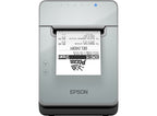 Epson L100 Etikettskrivare utan liner, direkt termisk, svart, USB, RS232, ETH inkl. nätadapter-2
