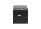 FEC TP-100 DT Kvittoskrivare, 80 mm, RS232c (25 stift), USB, svart, inkl. nätadapter-2