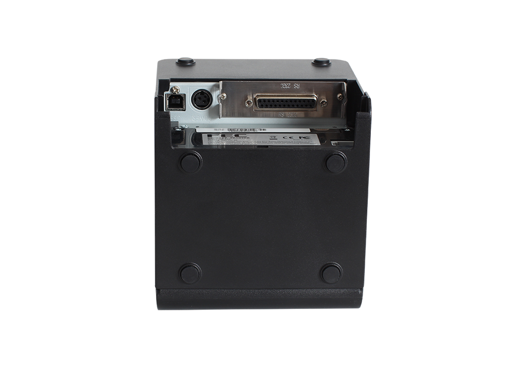 FEC TP-100 DT Kvittoskrivare, 80 mm, RS232c (25 stift), USB, svart, inkl. nätadapter-3