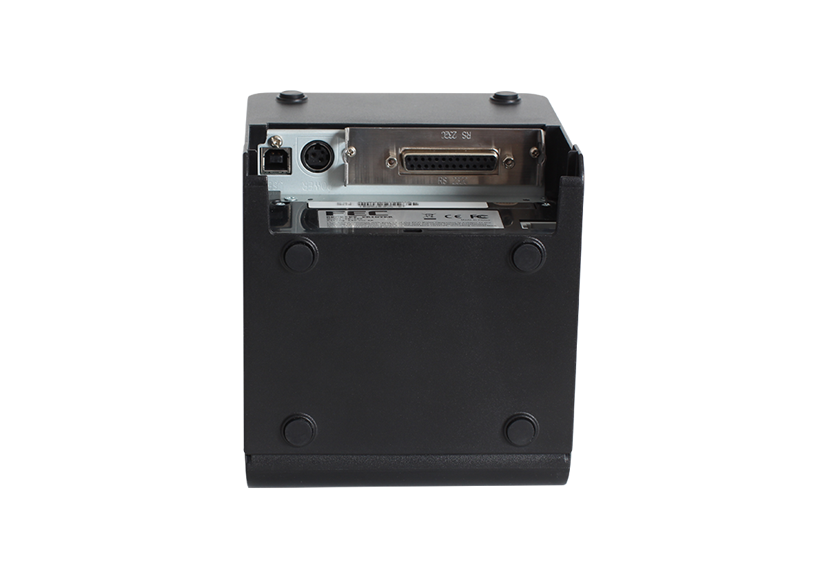 FEC TP-100 DT Kvittoskrivare, 80 mm, RS232c (25 stift), USB, svart, inkl. nätadapter-3