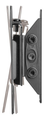 VESA väggmontering, VESA 75/100, +3° till -12° lutning, max 25 kg, svart-3