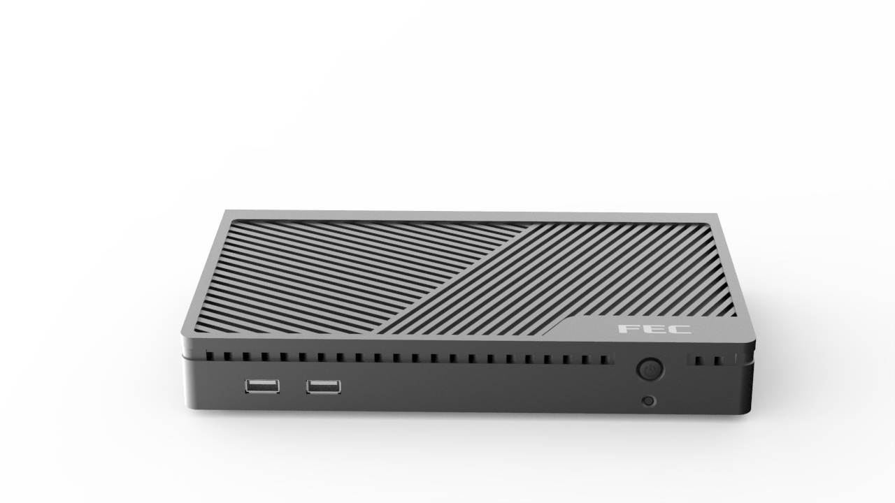 FEC Box PC, Celeron J6412, 8 GB RAM, 128 GB SSD, Windows IoT, 20 V/90 W-1