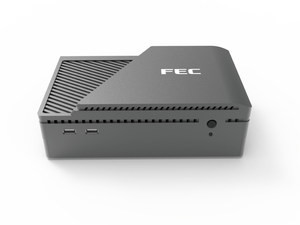 FEC Box PC, Intel i3, 8 GB RAM, 128 GB SSD, Windows IoT, 20 V/130 W-1