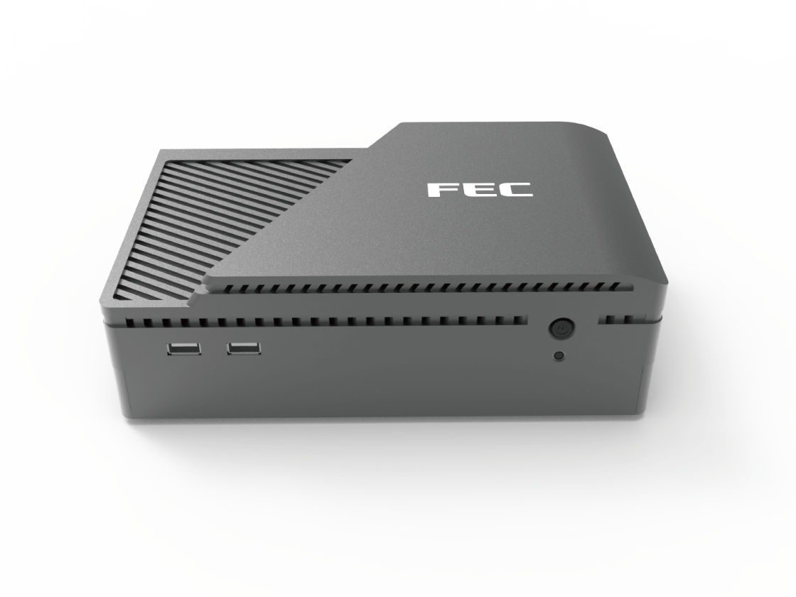FEC Box PC, Intel i3, 8 GB RAM, 128 GB SSD, Windows IoT, 20 V/130 W-1