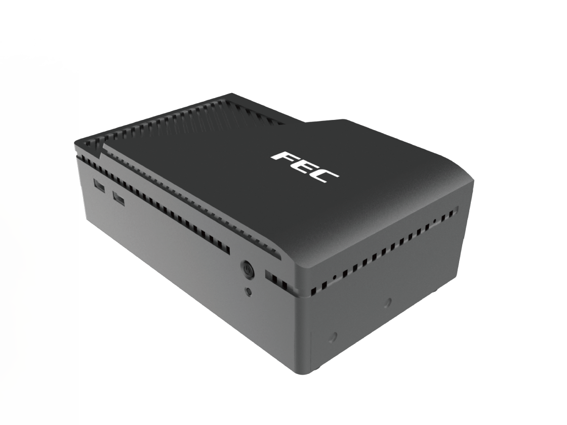 FEC Box PC, Intel i3, 8 GB RAM, 128 GB SSD, Windows IoT, 20 V/130 W-2