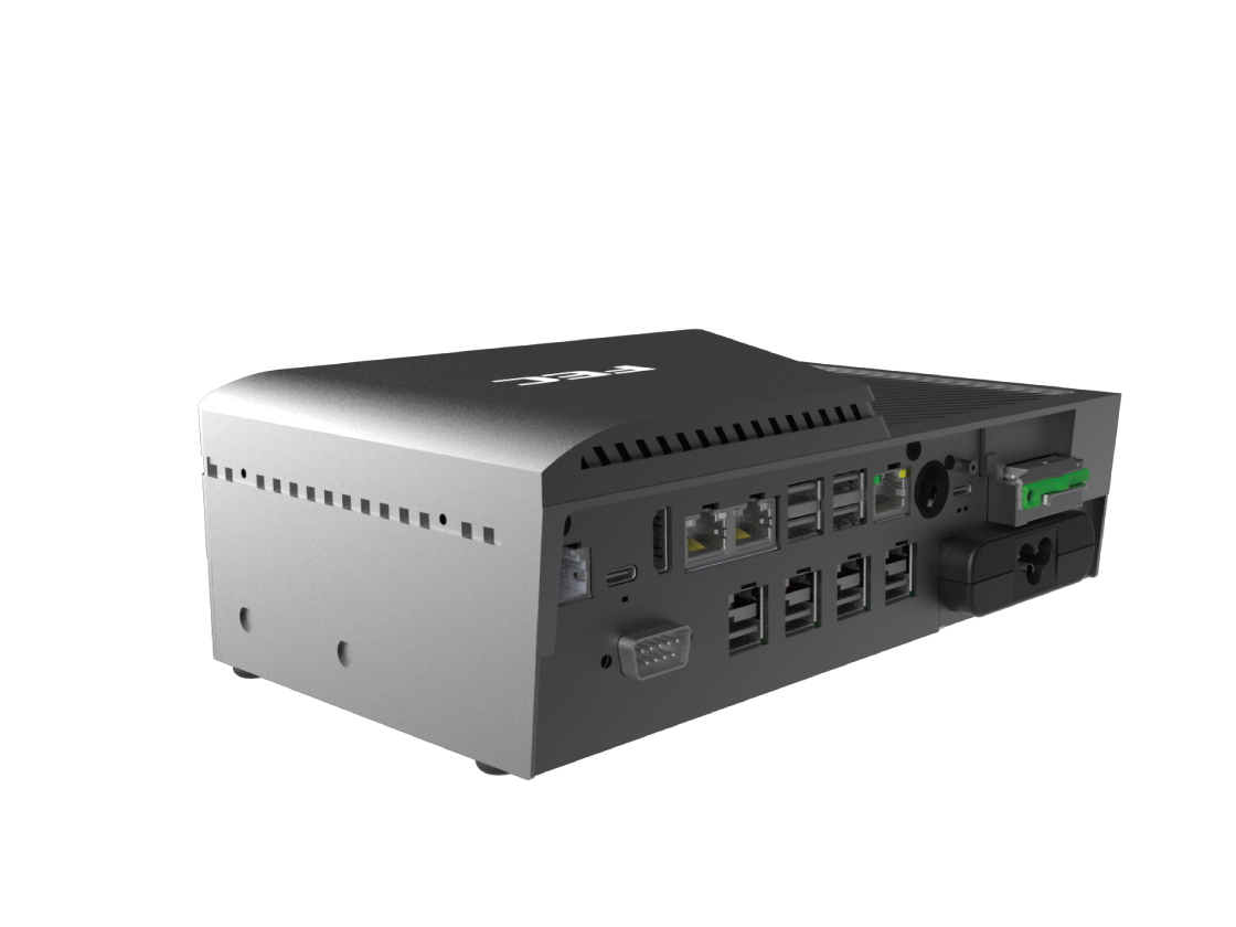 FEC Box PC, Intel i3, 8 GB RAM, 128 GB SSD, Windows IoT, 20 V/130 W-3