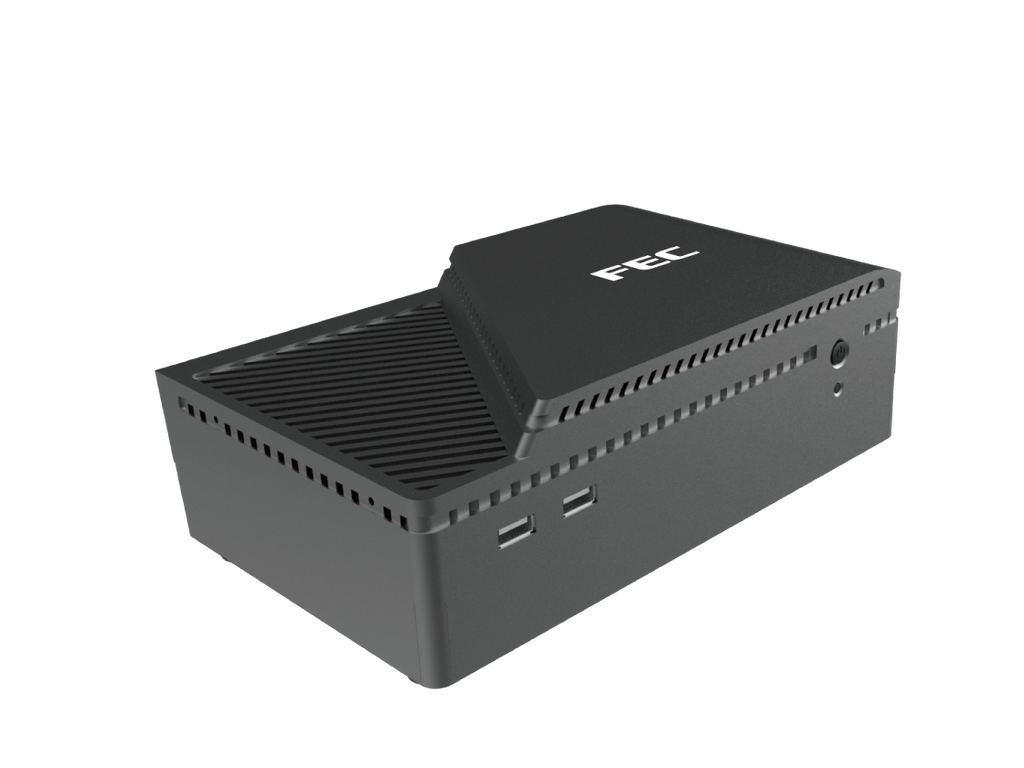 FEC Box PC, Intel i3, 8 GB RAM, 128 GB SSD, Windows IoT, 20 V/130 W-6