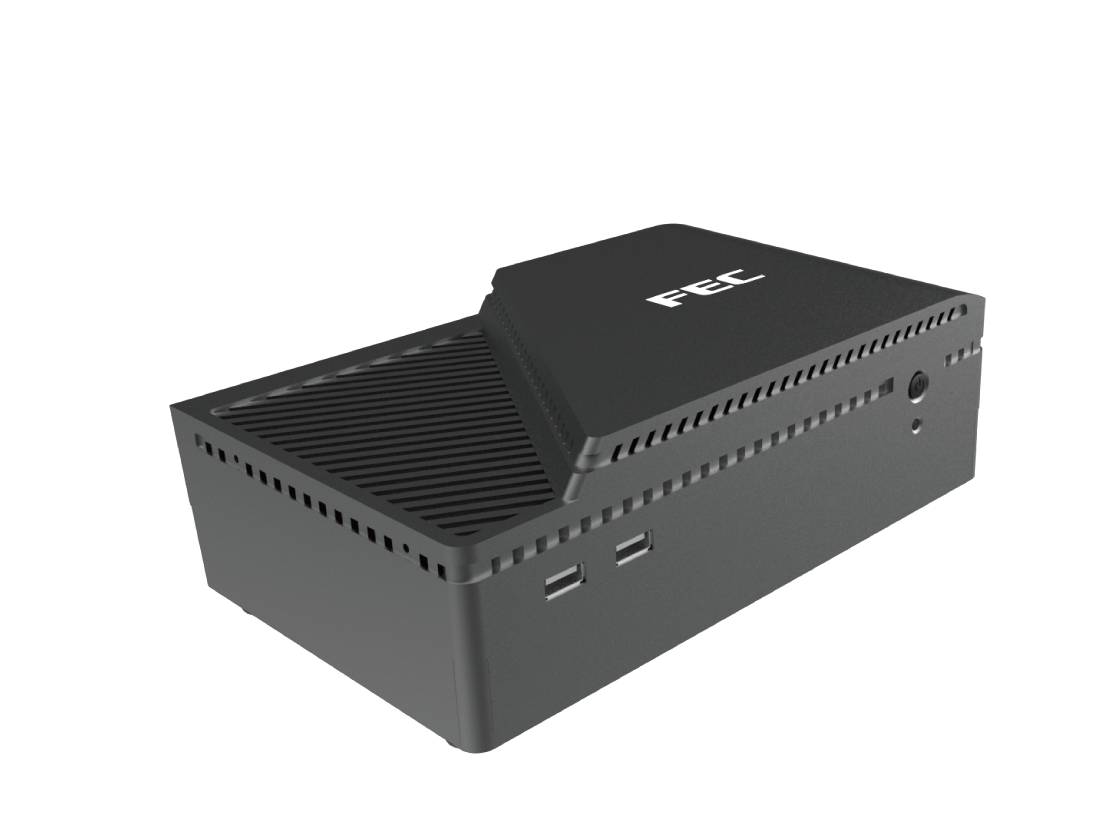 FEC Box PC, Intel i3, 8 GB RAM, 128 GB SSD, Windows IoT, 20 V/130 W-6